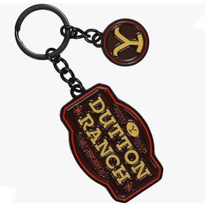Yellowstone Dutton ranch keychain